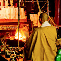 正覚院_星祭り・開運厄除け祈祷会において